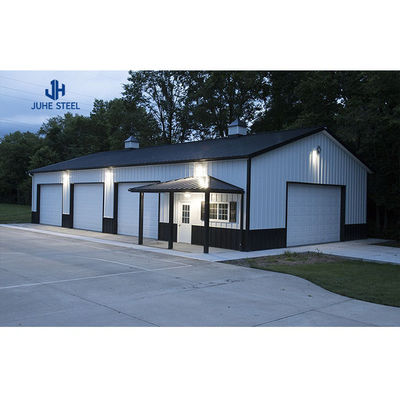 Q235 Q355B Estrutura de aço de grau Garagem de automóveis Garagem pré-fabricada para solução de estacionamento