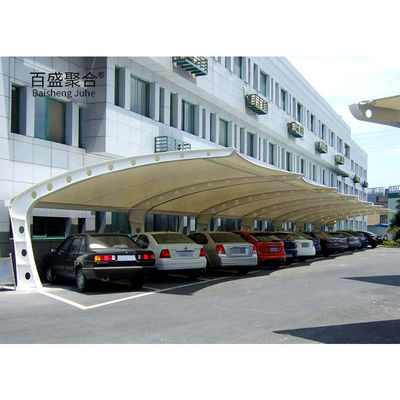 Explosão Alumínio Pergola Canopies à prova d'água e tratamento térmico para estacionamento de automóveis