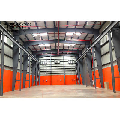 Prefabricated Steel Structure Warehouse Low Carbon Steel Industrial Shed Construção
