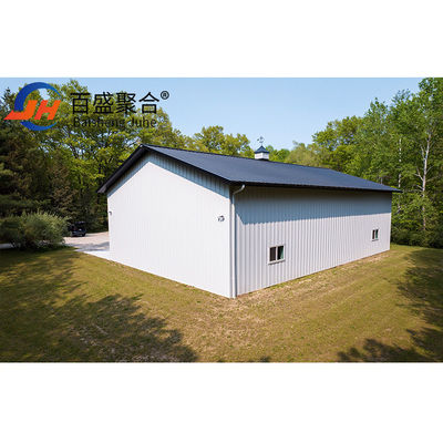 Modular Steel Structures Warehouse Design with Cutting Service Wind Load 200 Km/h Construção em aço