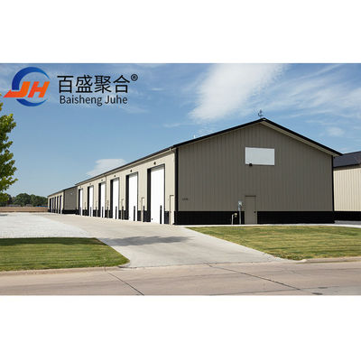 Seção Coulmn Prefabricated Fully Assembled Corrugated Light Steel Structure Building