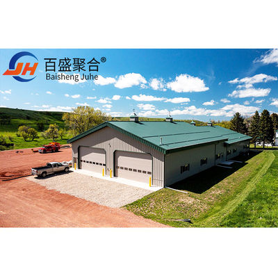 Seção Coulmn Prefabricated Fully Assembled Corrugated Light Steel Structure Building