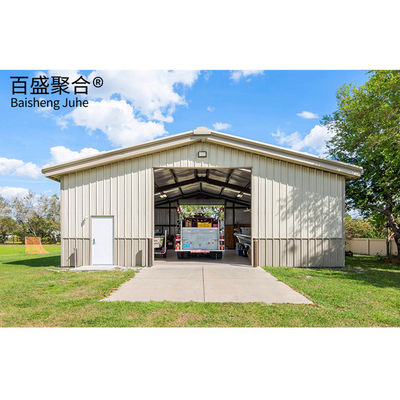 Solid H-form Steel Beam Self Storage Shed Garage Carport Garagem portátil de estrutura metálica