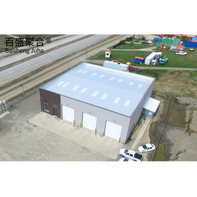 Estrutura de aço Garagem Armazém de armazenamento para C.Z Forma de aço canal Purlin e Construção