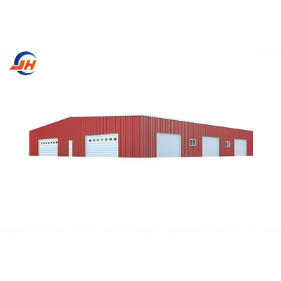 Quadro de aço Edifício comercial Carportes metálicos Hangar de PVC para armazenamento de carga pesada