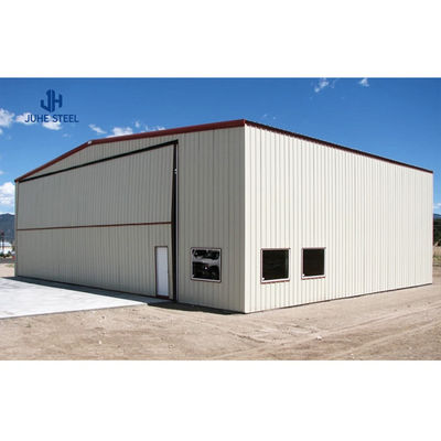 Quadro de aço Edifício comercial Carportes metálicos Hangar de PVC para armazenamento de carga pesada