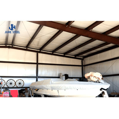 Estrutura de aço pré-fabricada Mmetal Garage Shed Com Purlin C.Z Forma de aço Canal