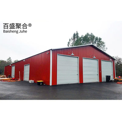 Serviço de processamento de solda Garagem de automóveis portátil Estrutura de aço Armazém pré-fabricado