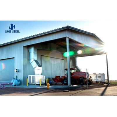 Serviço de processamento de solda Garagem de automóveis portátil Estrutura de aço Armazém pré-fabricado