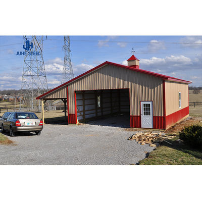 Serviço de solda Estrutura de aço Sala pré-fabricada Oficina 24 X 40 Edifício de metal