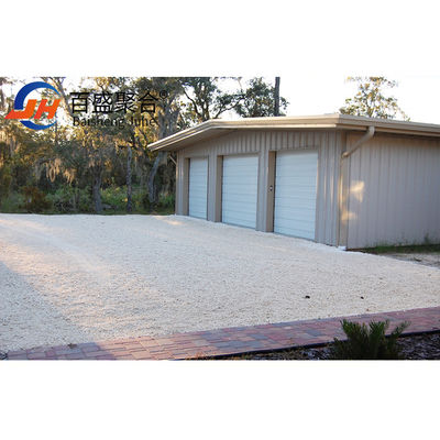 Estrutura exterior de aço Armazém de galpão de gado com instalação rápida e porta de rolos