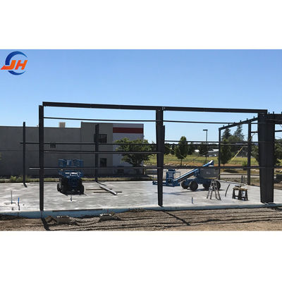 Porta deslizante / porta de rolos Long Pan Multi-storey armazenamento de estrutura de aço personalizado