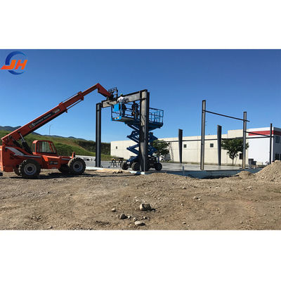 Edifício de aço pré-fabricado certificado CE/ISO9001 para construção de armazéns rápidos