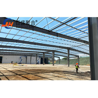 Estrutura de construção de estrutura de aço modular pré-fabricada de aço com baixo teor de carbono