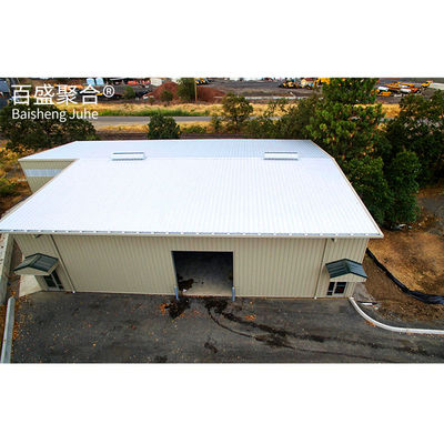 Estrutura de aço pré-fabricada Armazenamento de fazendas de metal Armazém de edifícios Kit Canopy Frame Espaço