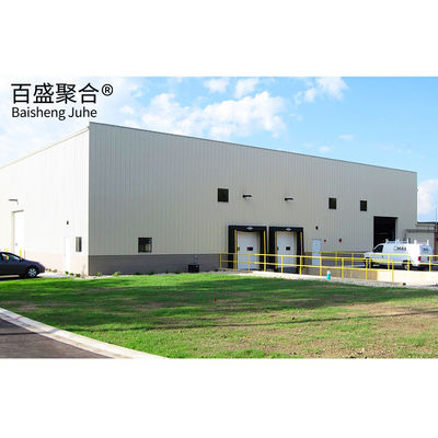 Q235/Q345B Grau Metal pré-fabricado de Design Self-Storage Shed para Engenharia de Armazém