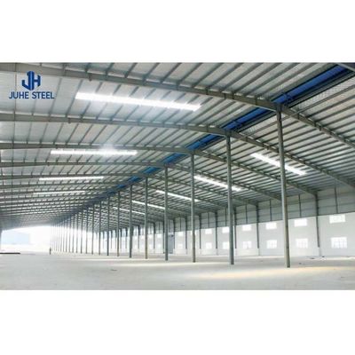 Q235B/Q345B Armazém de estruturas pré-fabricadas de aço de baixo carbono