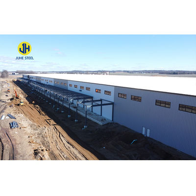 Q235B/Q345B Armazém de estruturas pré-fabricadas de aço de baixo carbono